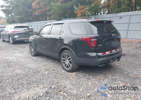 2018 Ford Explorer Sport z USA, uszkodzony, nr VIN 1FM5K8GT6JGC07155